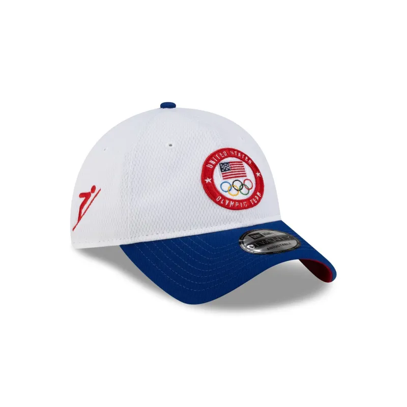 Team USA Ski Jumping 9TWENTY Adjustable Hat sold by New Era