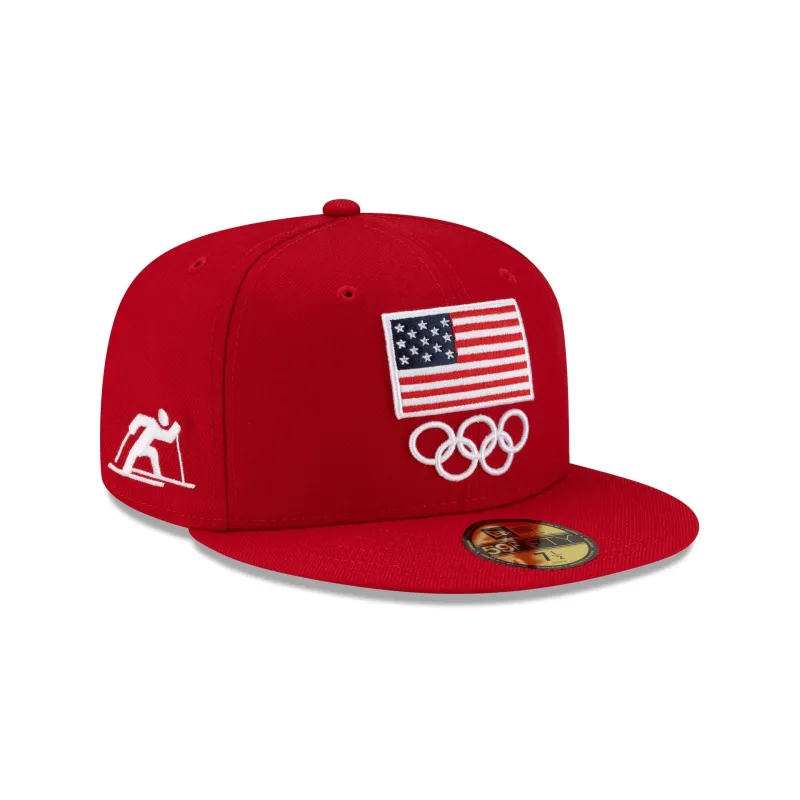 Team USA Cross-Country Skiing 59FIFTY Fitted Hat sold by New Era