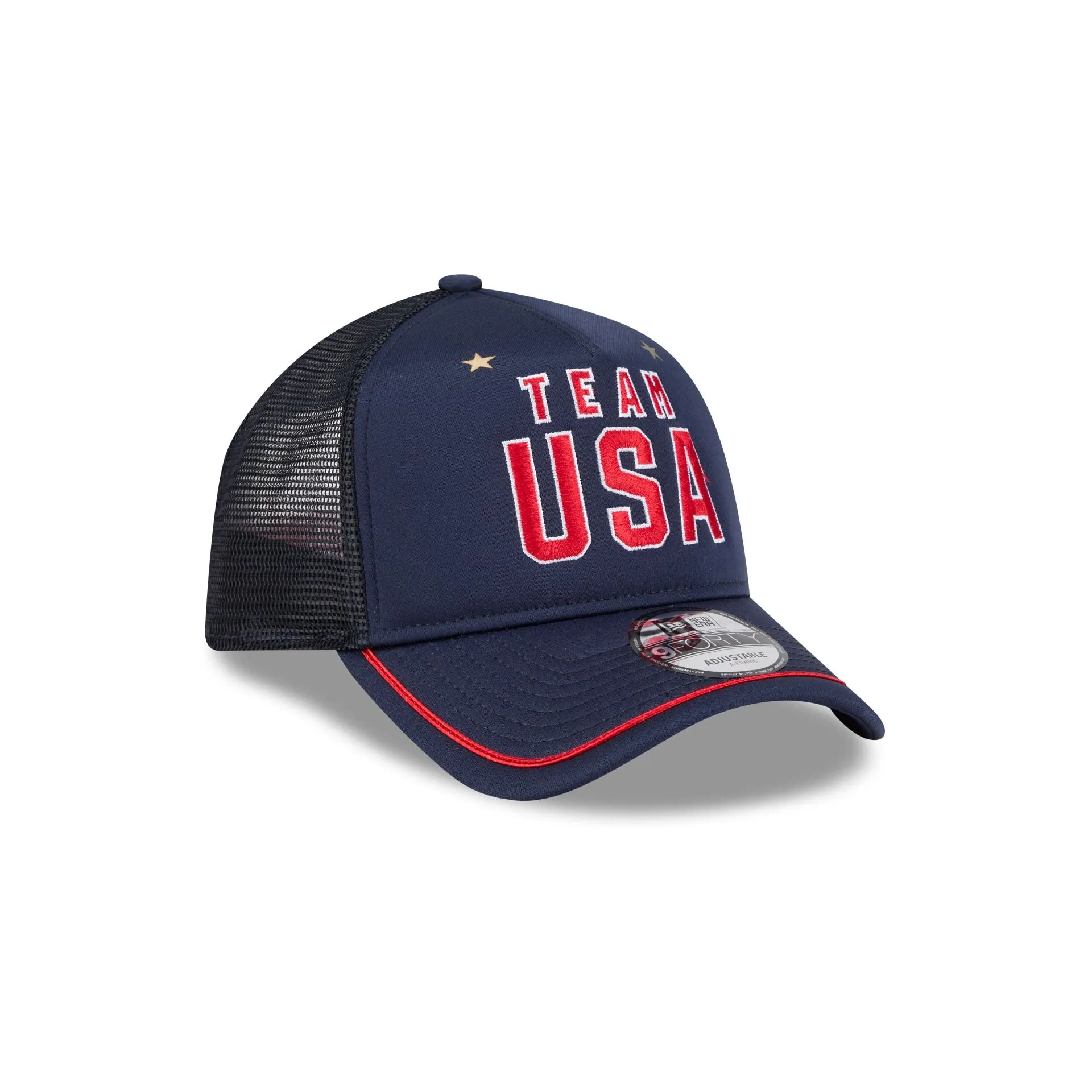 Team USA Navy 9FORTY A-Frame Snapback Hat sold by New Era product image thumbnail 3