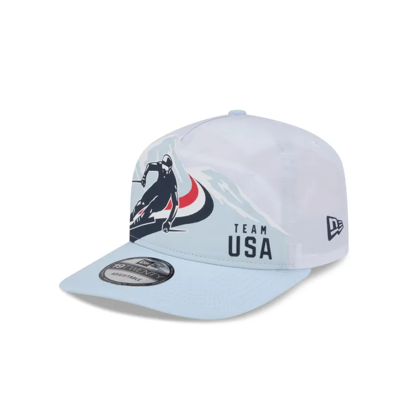 Team USA Nylon 19TWENTY Snapback Hat sold by New Era