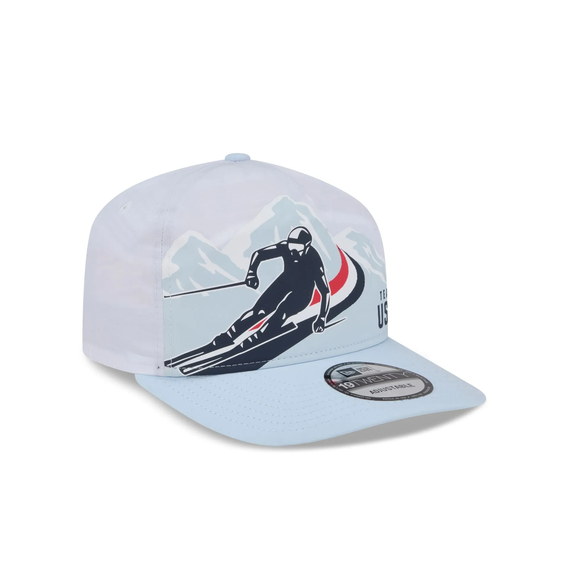 Team USA Nylon 19TWENTY Snapback Hat sold by New Era product image thumbnail 3