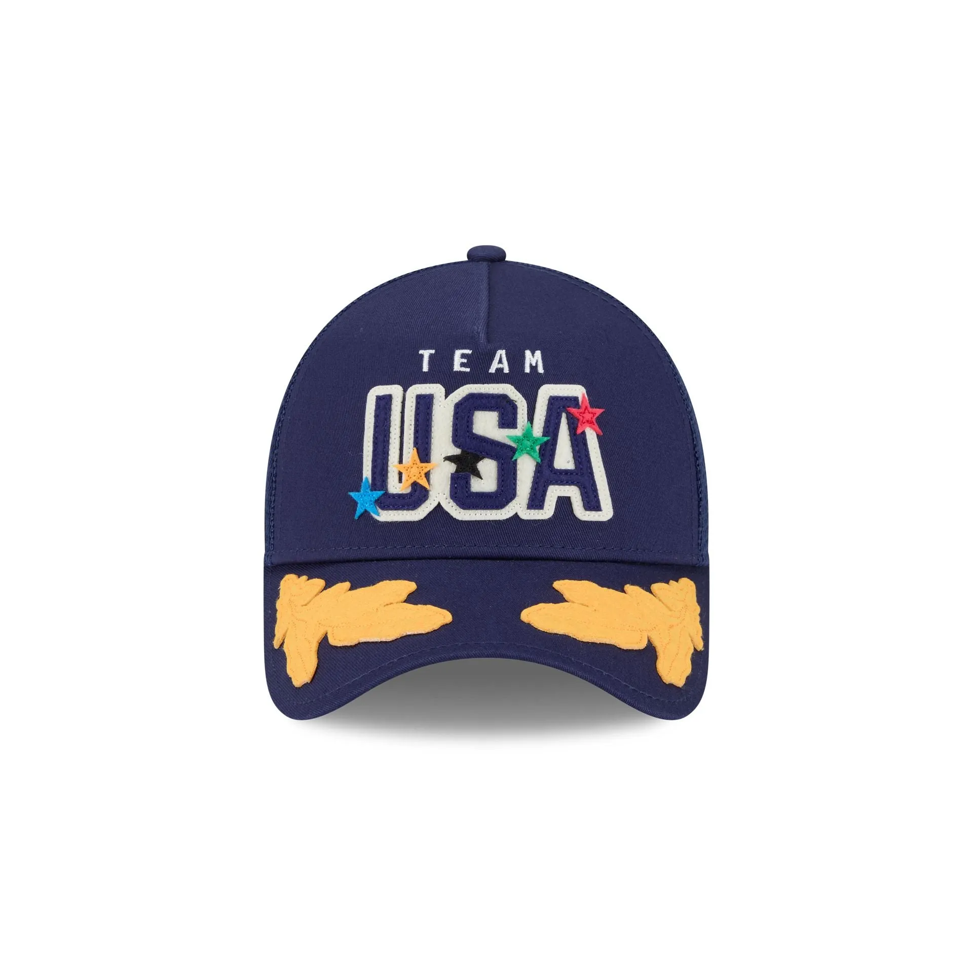 Team USA Felt Patch 9FORTY A-Frame Trucker Hat sold by New Era product image thumbnail 2