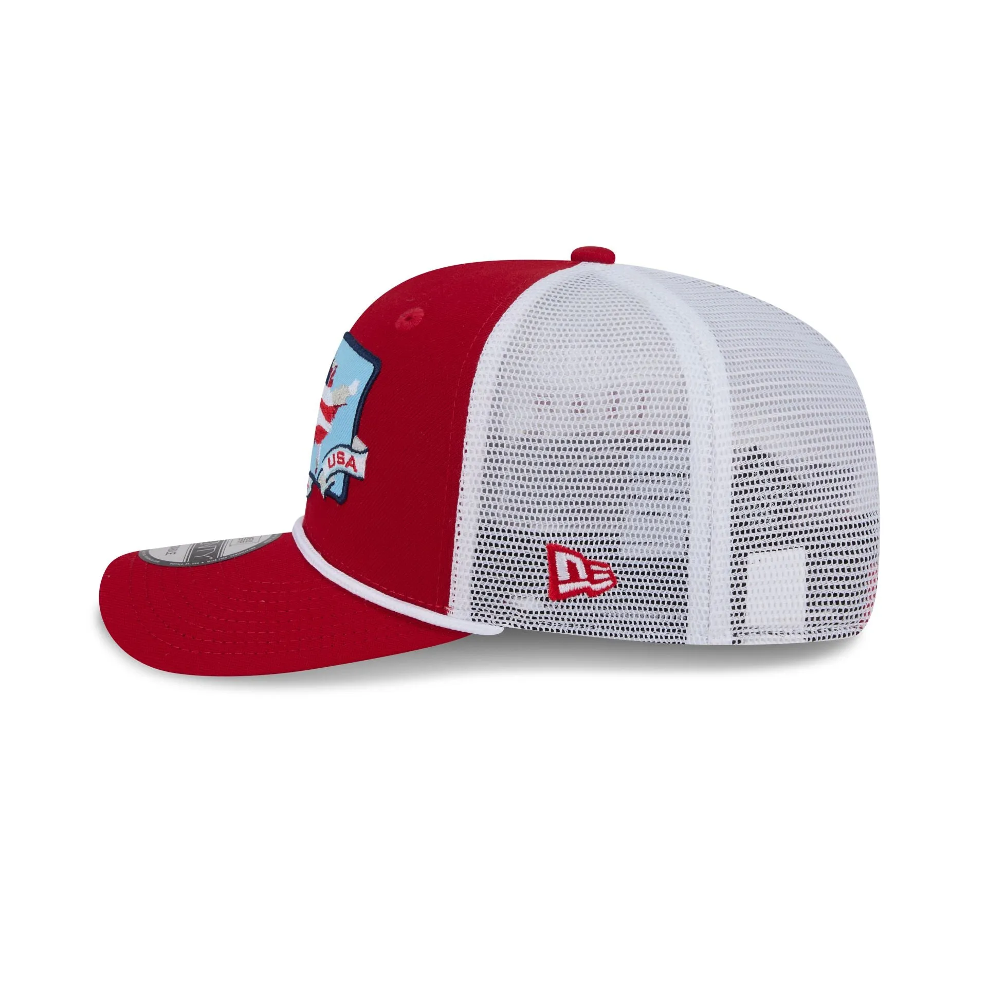 Team USA Country Patch 9SEVENTY Trucker Hat sold by New Era product image thumbnail 5