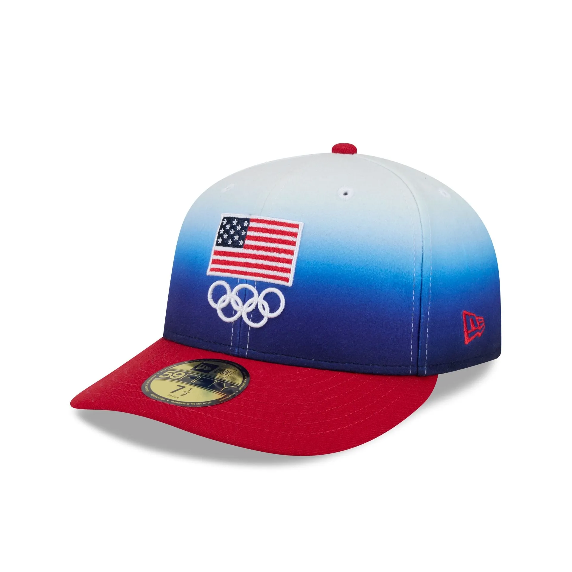 Team USA Gradient Fleece 59FIFTY Fitted Hat sold by New Era