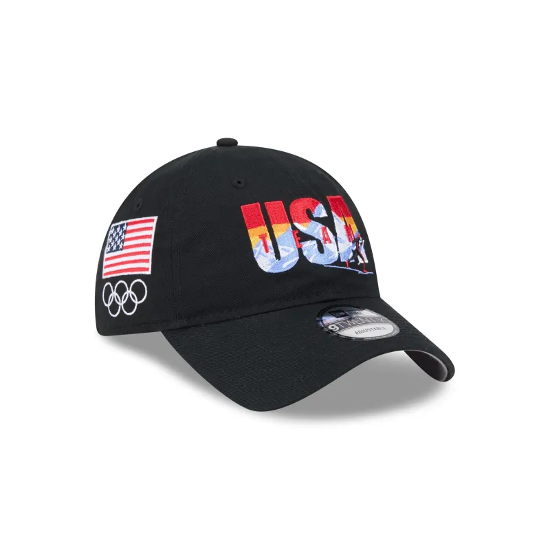 Team USA Winter Olympics 9TWENTY Adjustable Hat sold by New Era