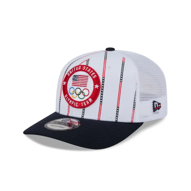 Team USA Pinstripe 9SEVENTY Trucker Hat sold by New Era