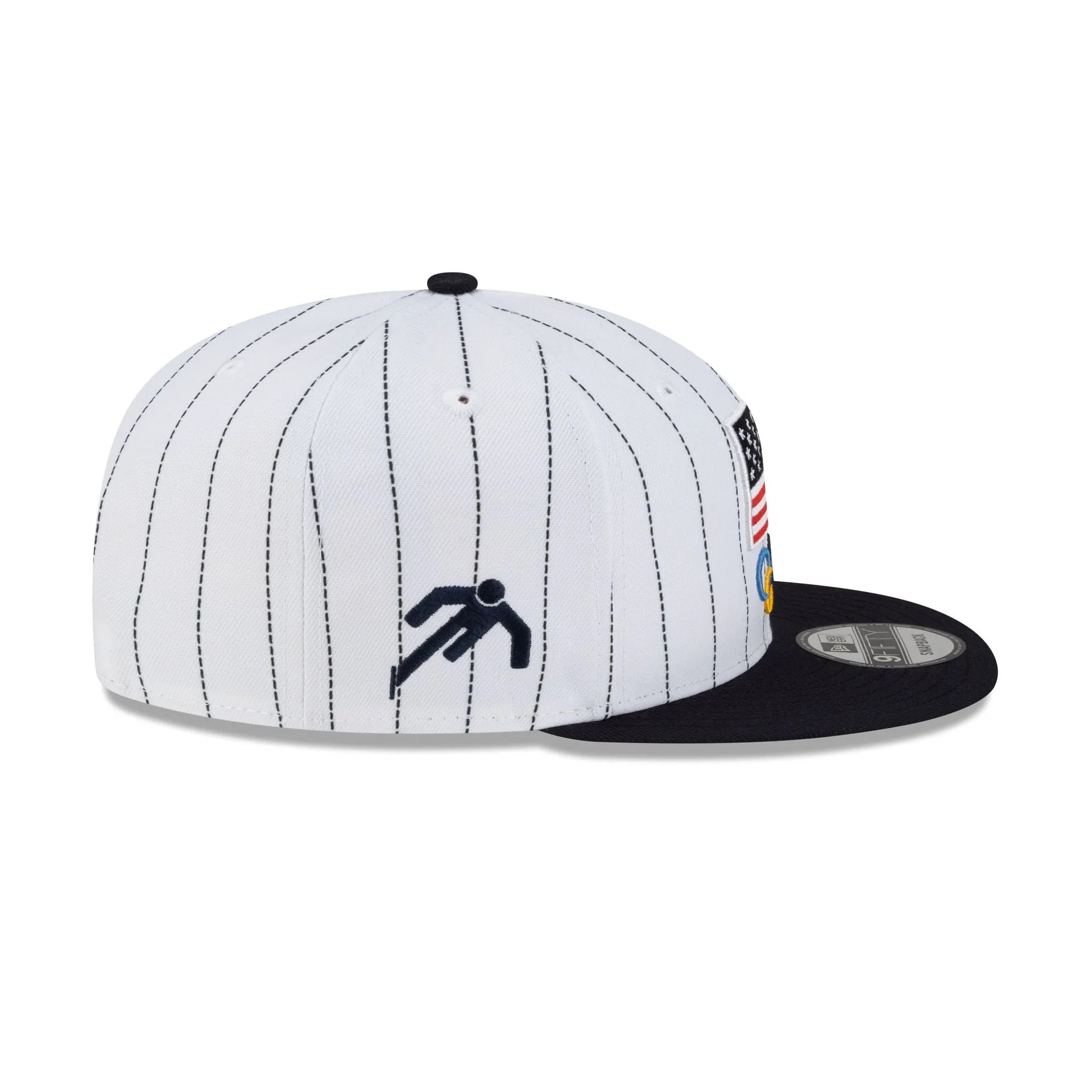 Team USA Short Track Speed Skating 9FIFTY Snapback Hat sold by New Era product image thumbnail 4