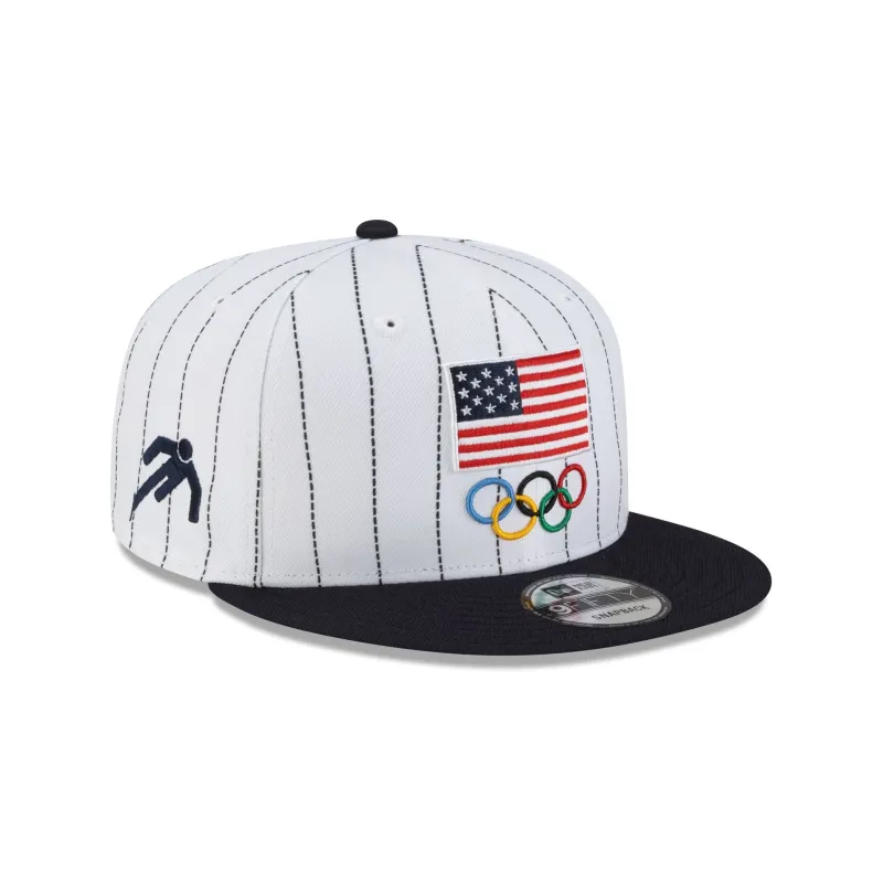 Team USA Short Track Speed Skating 9FIFTY Snapback Hat sold by New Era