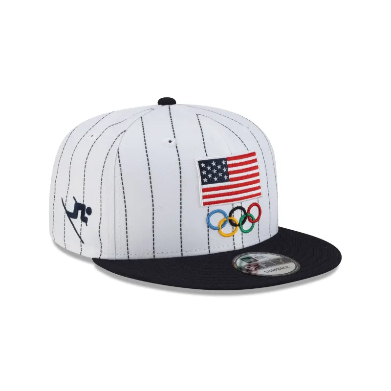 Team USA Freestyle Skiing 9FIFTY Snapback Hat sold by New Era