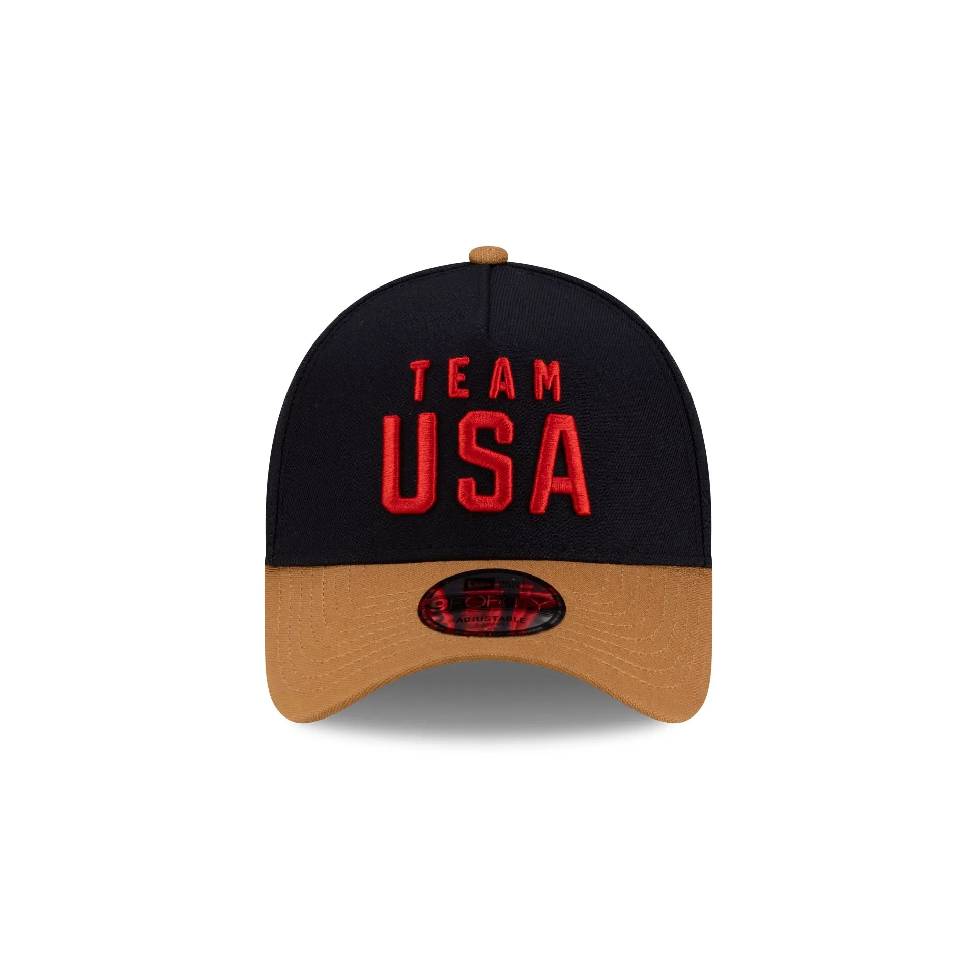 Team USA Curling 9FORTY A-Frame Snapback Hat sold by New Era product image thumbnail 2