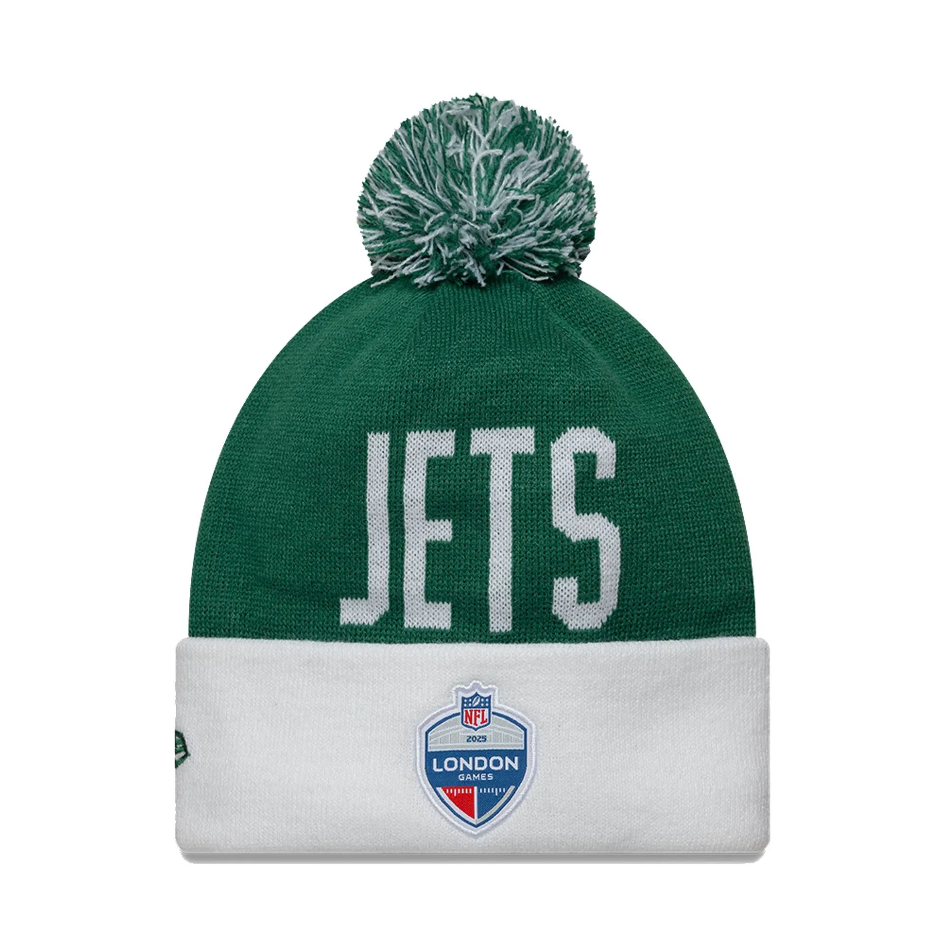 New York Jets London Game Team Pom Knit Hat sold by New Era product image thumbnail 2