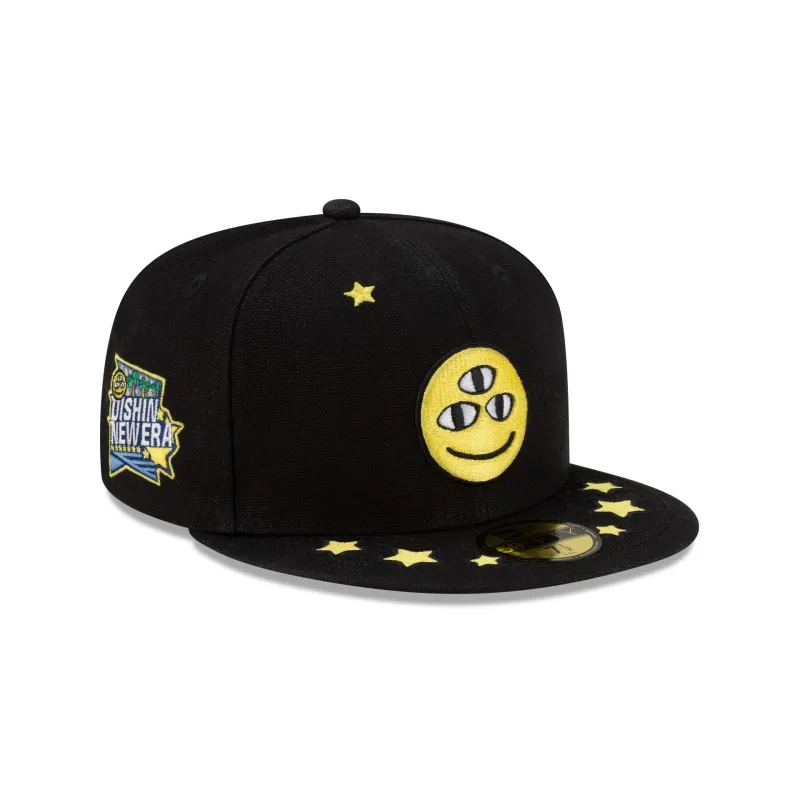 DISHIN® Wax Canvas 59FIFTY Fitted Hat made by New Era