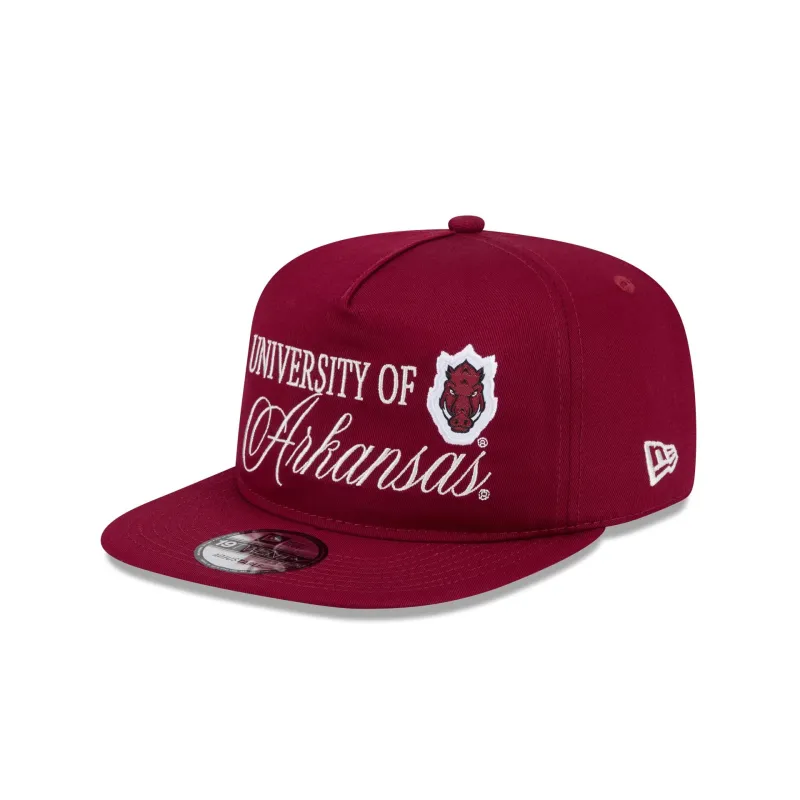 Arkansas Razorbacks Script 19TWENTY Snapback Hat sold by New Era