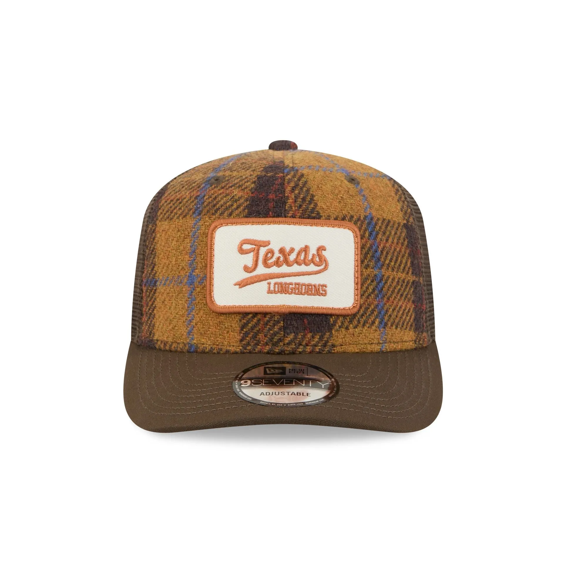 Texas Longhorns Wool Plaid 9SEVENTY Trucker Hat sold by New Era product image thumbnail 2