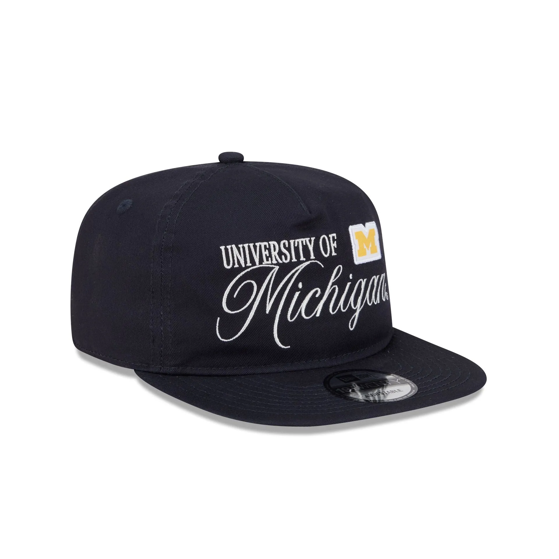 Michigan Wolverines Script 19TWENTY Snapback Hat sold by New Era product image thumbnail 3