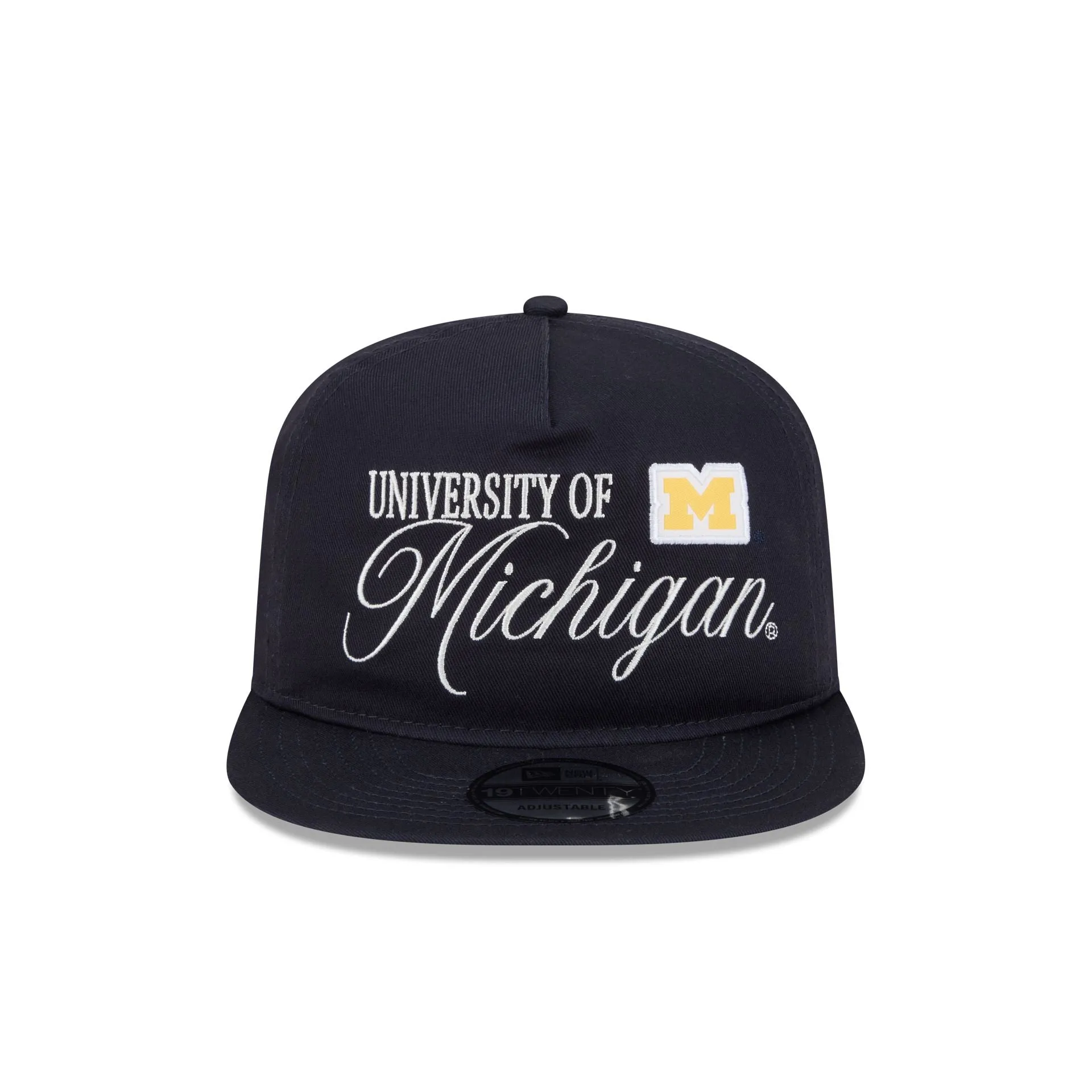 Michigan Wolverines Script 19TWENTY Snapback Hat sold by New Era product image thumbnail 2