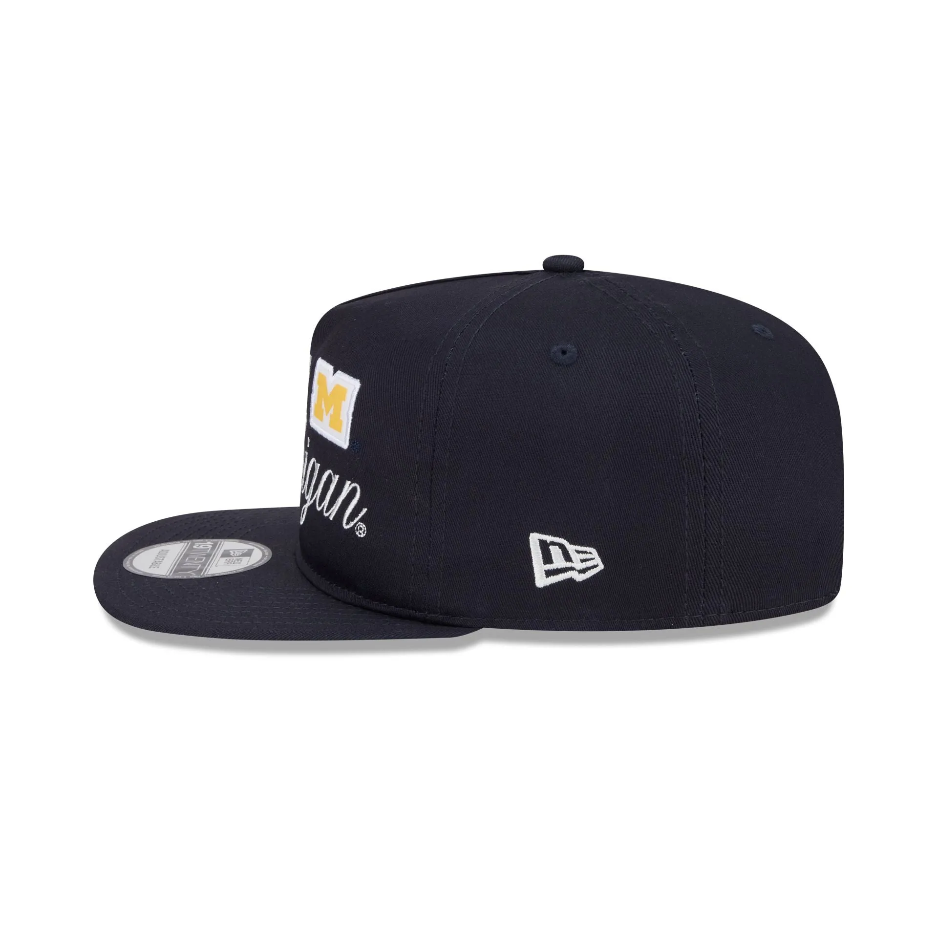Michigan Wolverines Script 19TWENTY Snapback Hat sold by New Era product image thumbnail 4