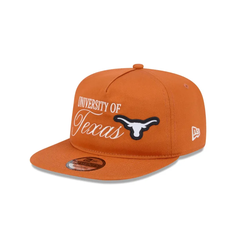 Texas Longhorns Script 19TWENTY Snapback Hat sold by New Era