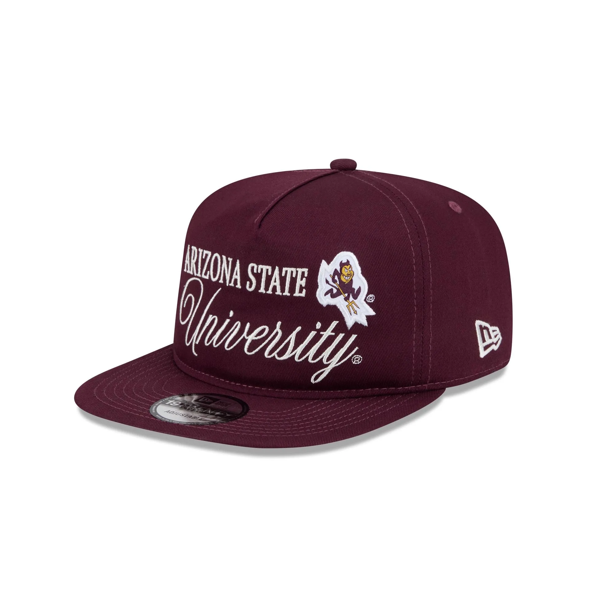 Arizona State Sun Devils Script 19TWENTY Snapback Hat sold by New Era