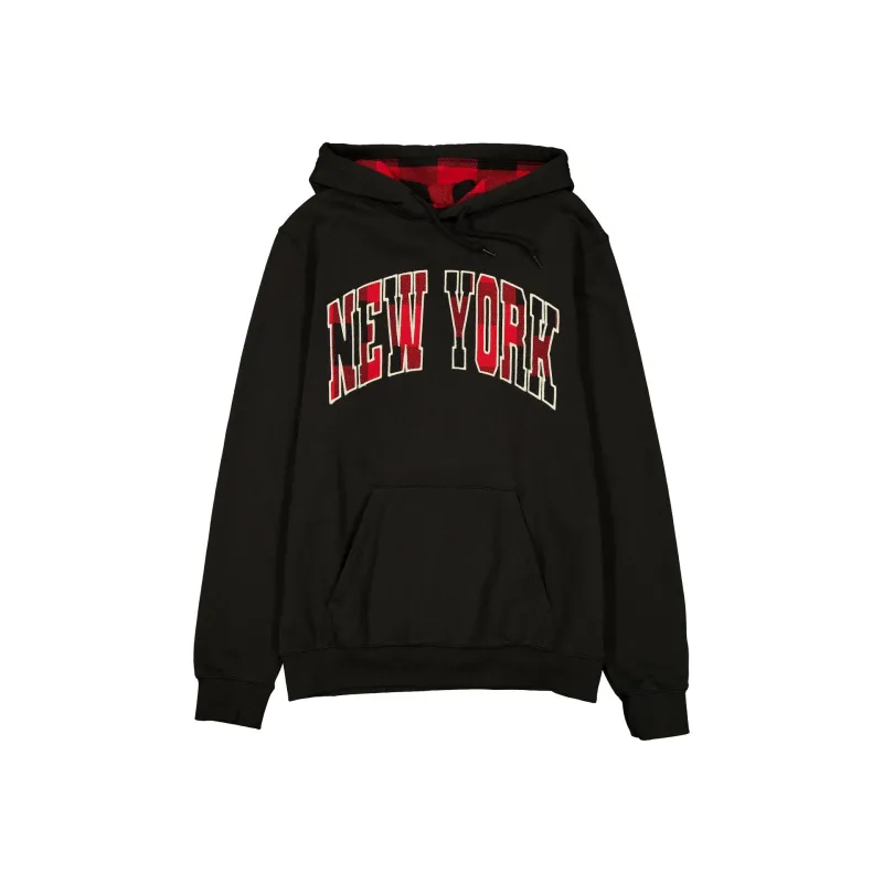New York Mets Evergreen Check Hoodie made by New Era
