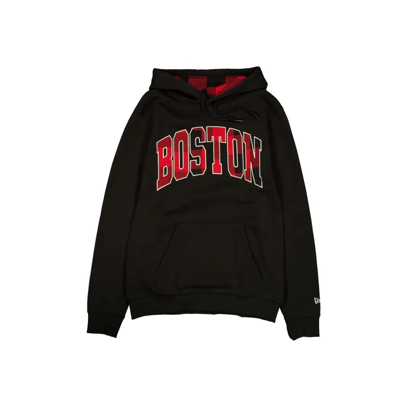 Boston Bruins Evergreen Check Hoodie sold by New Era