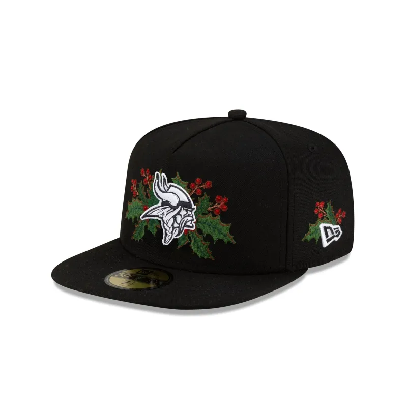 Minnesota Vikings Holly 59FIFTY A-Frame Fitted Hat made by New Era