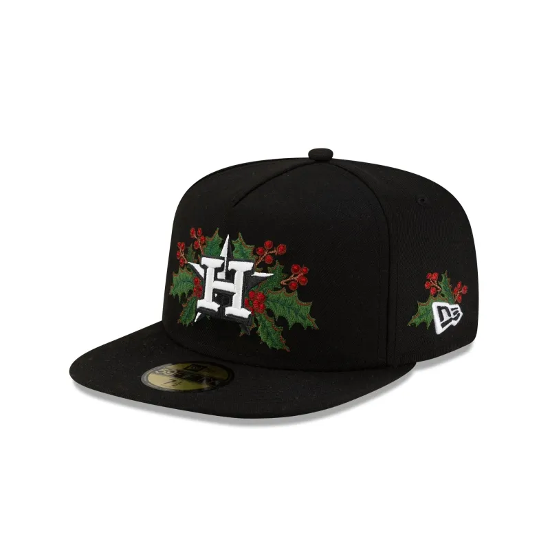 Houston Astros Holly 59FIFTY A-Frame Fitted Hat sold by New Era