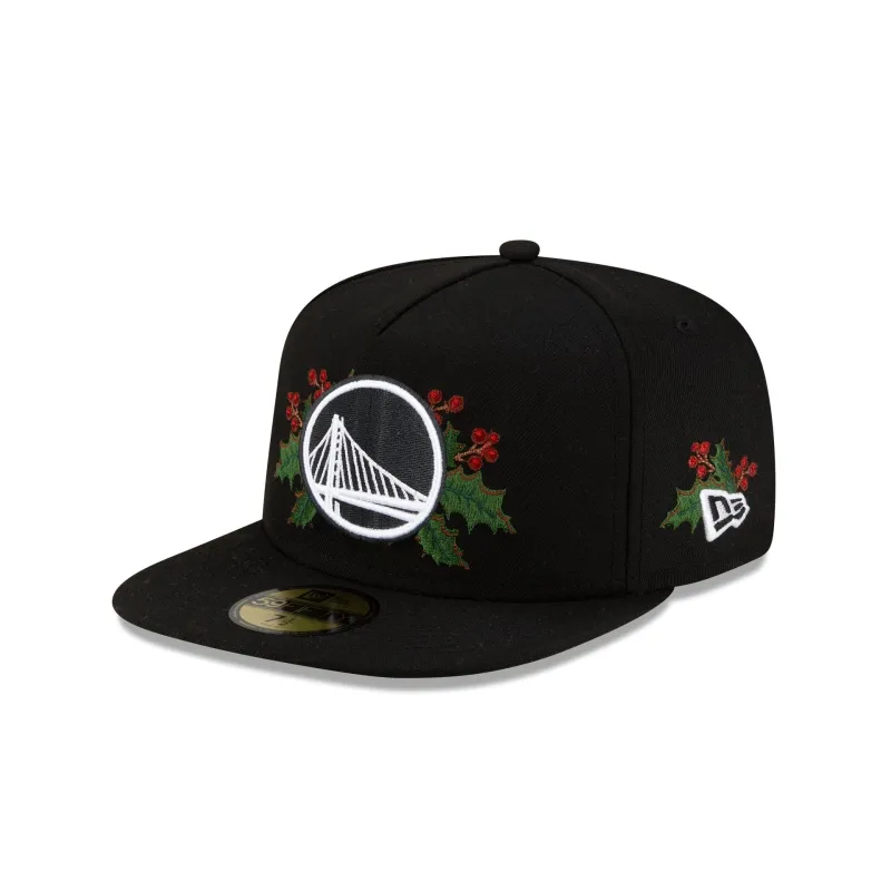 Golden State Warriors Holly 59FIFTY A-Frame Fitted Hat sold by New Era