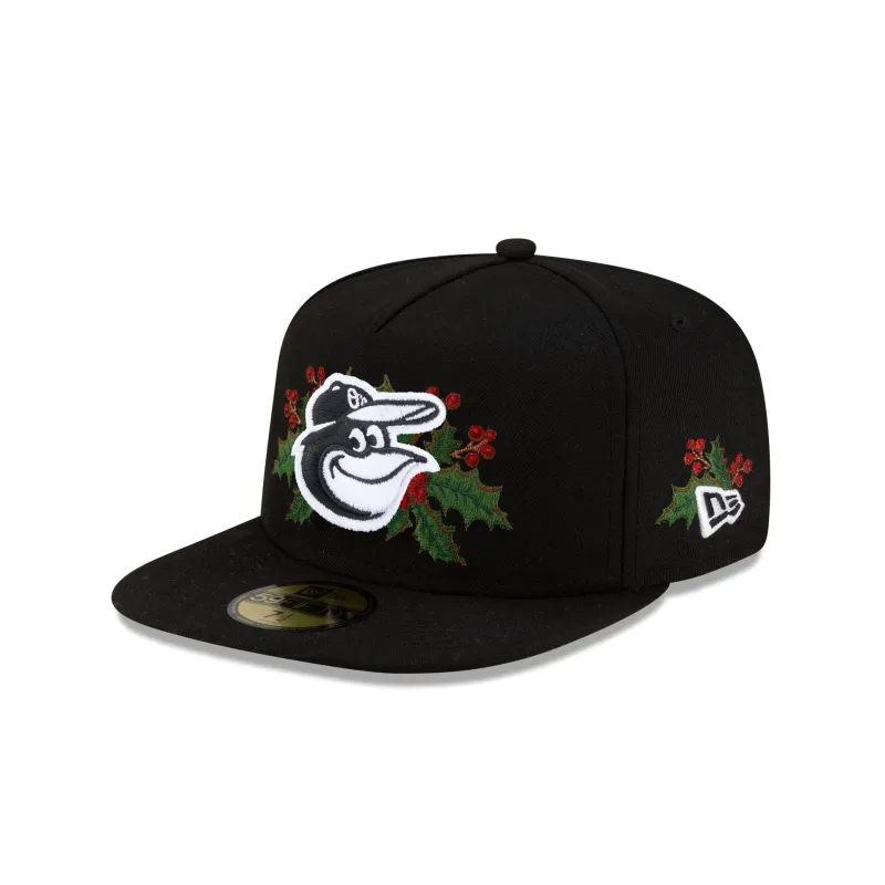 Baltimore Orioles Holly 59FIFTY A-Frame Fitted Hat sold by New Era