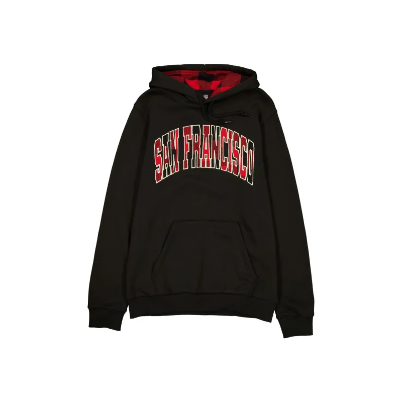 San Francisco 49ers Evergreen Check Hoodie sold by New Era