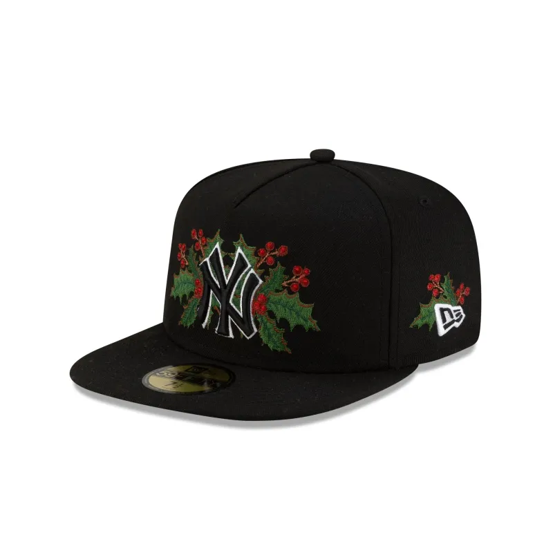 New York Yankees Holly 59FIFTY A-Frame Fitted Hat sold by New Era