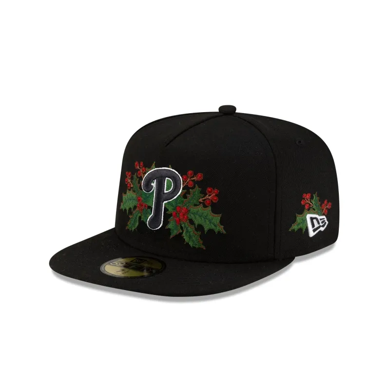 Philadelphia Phillies Holly 59FIFTY A-Frame Fitted Hat sold by New Era