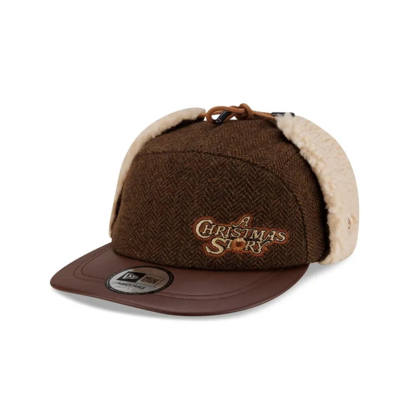 A Christmas Story Dog Ear Camper Hat made by New Era