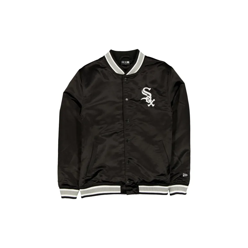 Chicago White Sox Sport Classics Black Satin Jacket sold by New Era