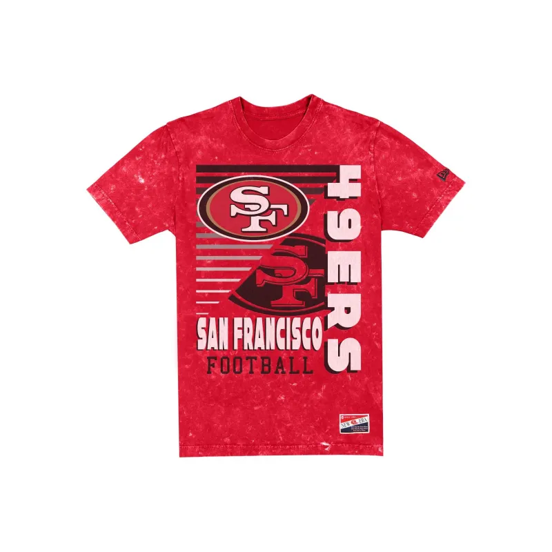 San Francisco 49ers Throwback Washed T-Shirt sold by New Era
