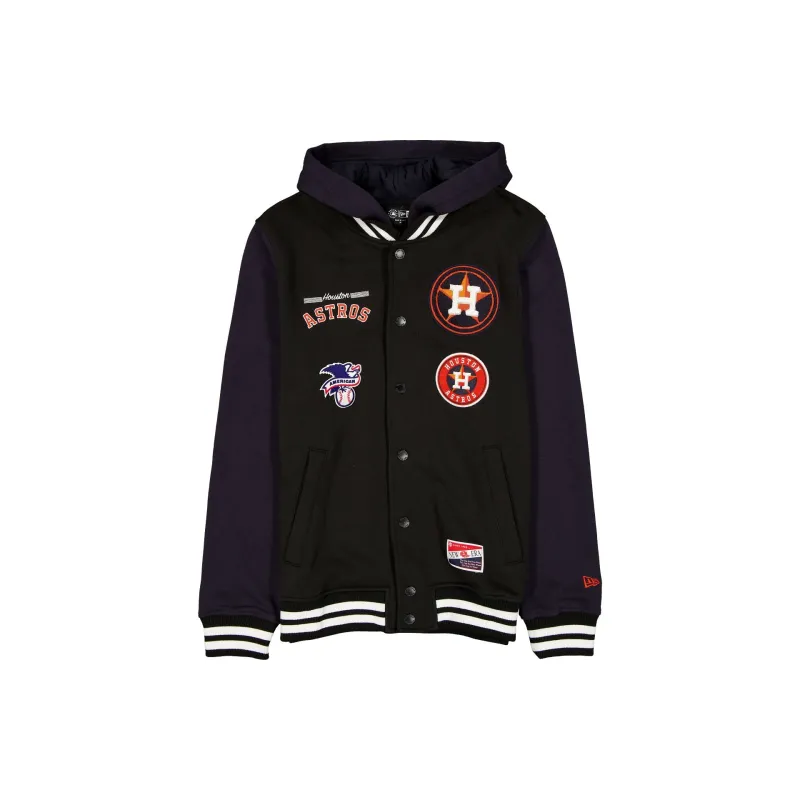 Houston Astros Throwback Black Jacket sold by New Era