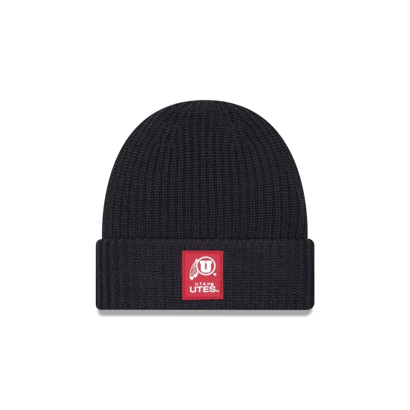 Utah Utes Cold Weather Cuff Knit Hat sold by New Era