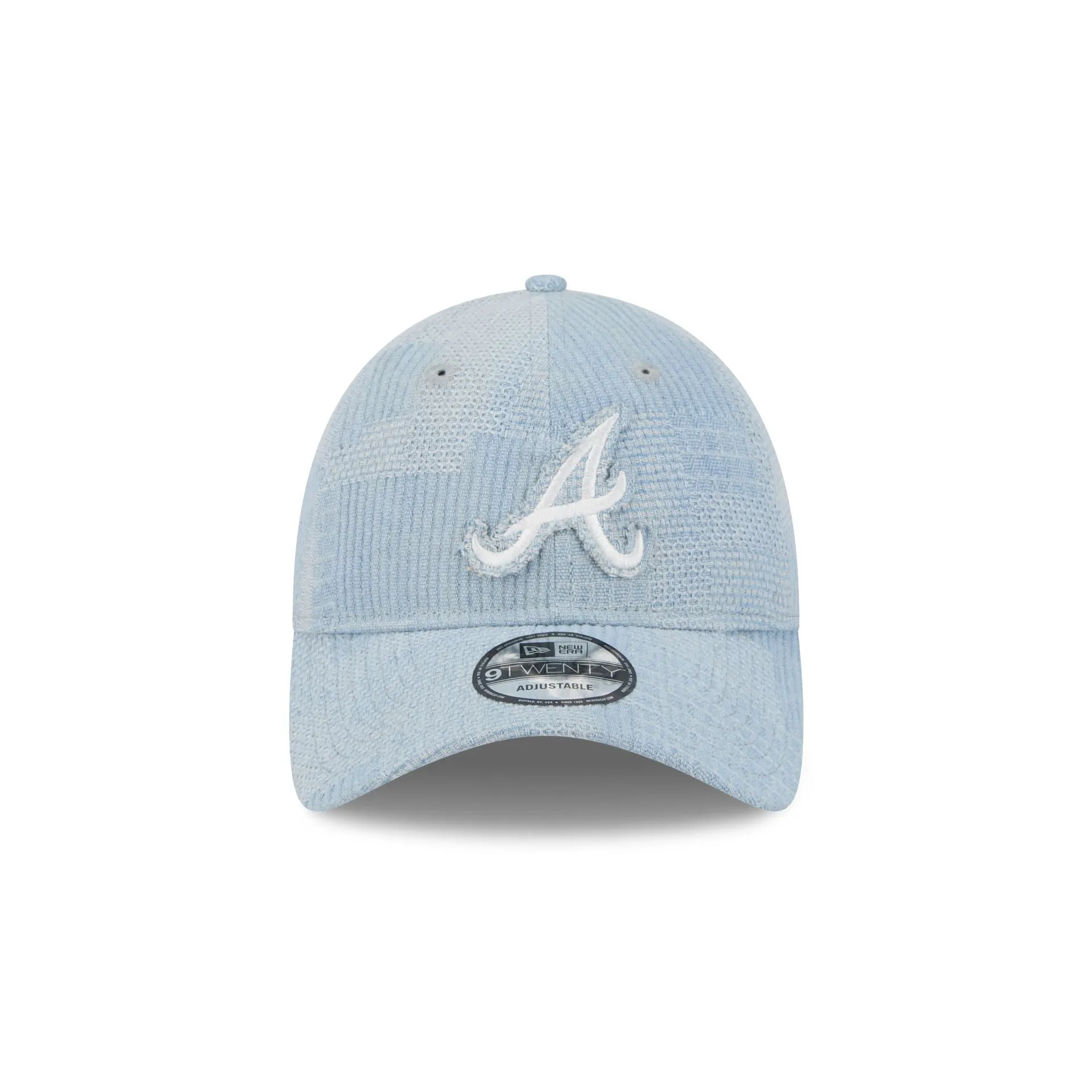 Atlanta Braves Patch Denim 9TWENTY Adjustable Hat sold by New Era product image thumbnail 2