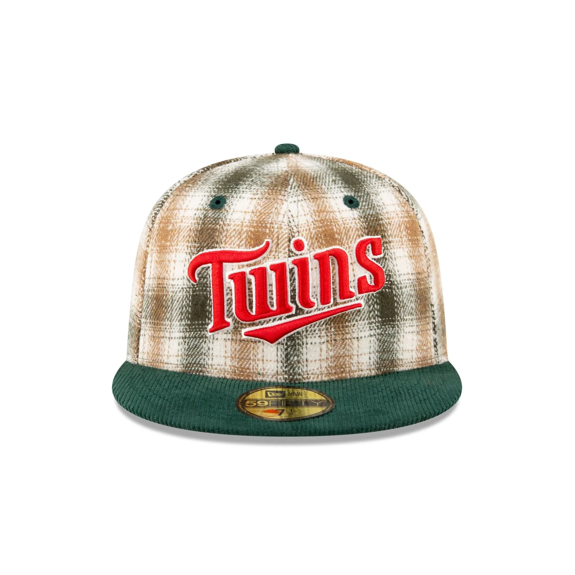 Just Caps Plaid Minnesota Twins 59FIFTY Fitted Hat sold by New Era product image thumbnail 2
