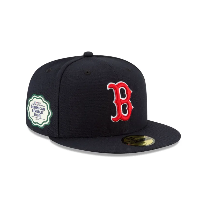 Boston Red Sox 2024 MLB World Tour Dominican Republic Series 59FIFTY Fitted Hat sold by New Era