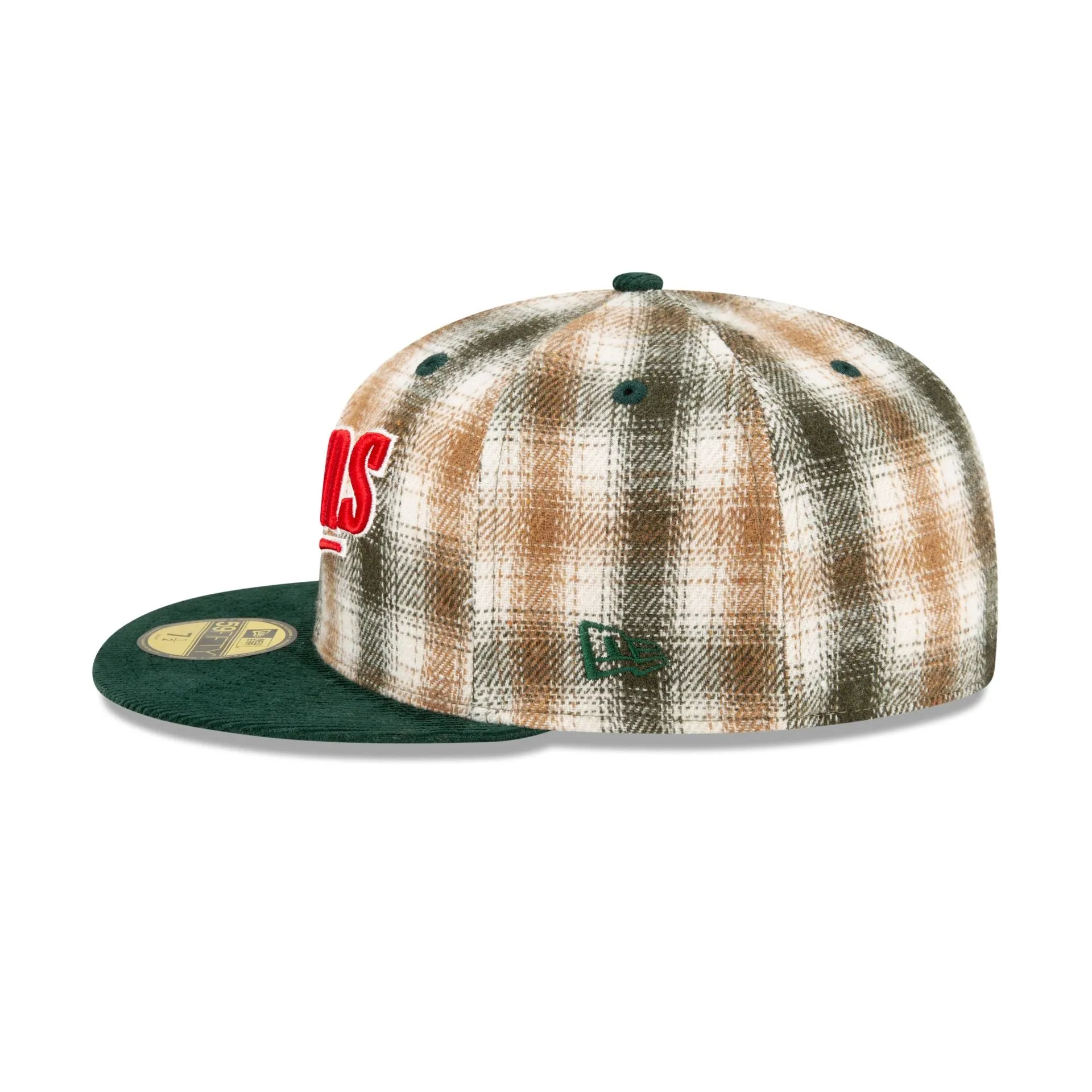 Just Caps Plaid Minnesota Twins 59FIFTY Fitted Hat sold by New Era product image thumbnail 5