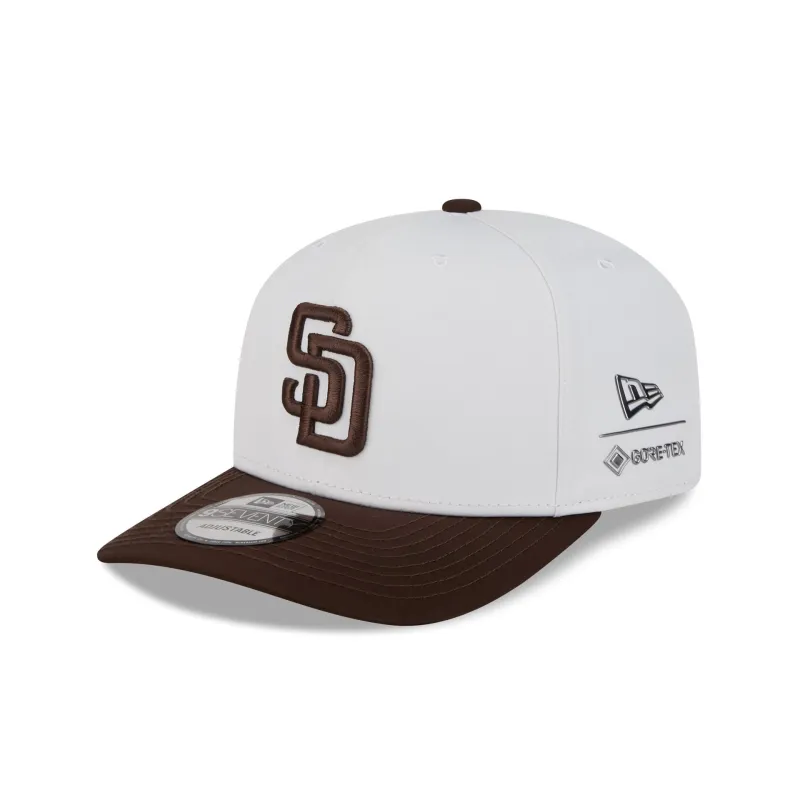 San Diego Padres GORE-TEX White 9SEVENTY Stretch-Snap Hat sold by New Era