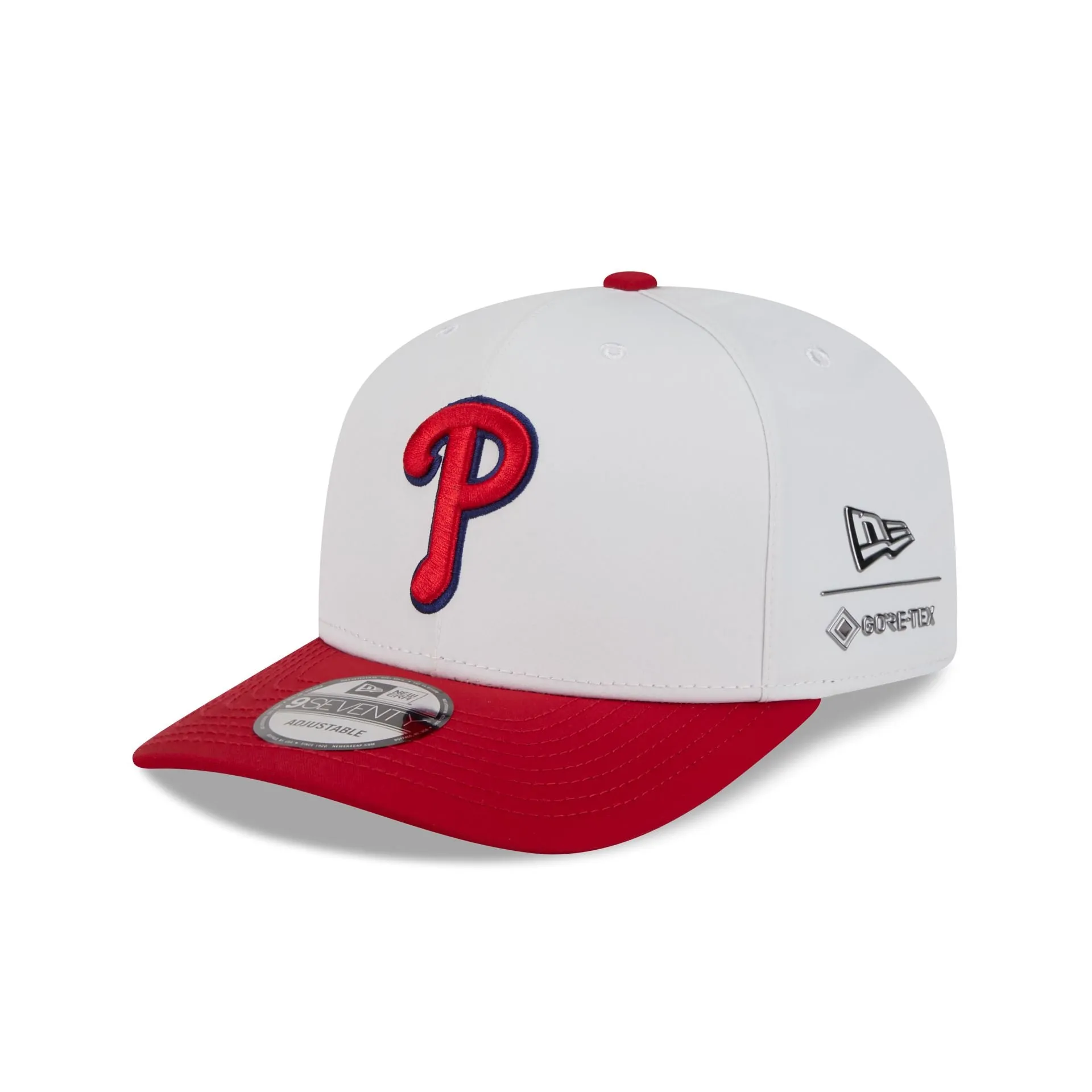 Philadelphia Phillies GORE-TEX White 9SEVENTY Stretch-Snap Hat sold by New Era