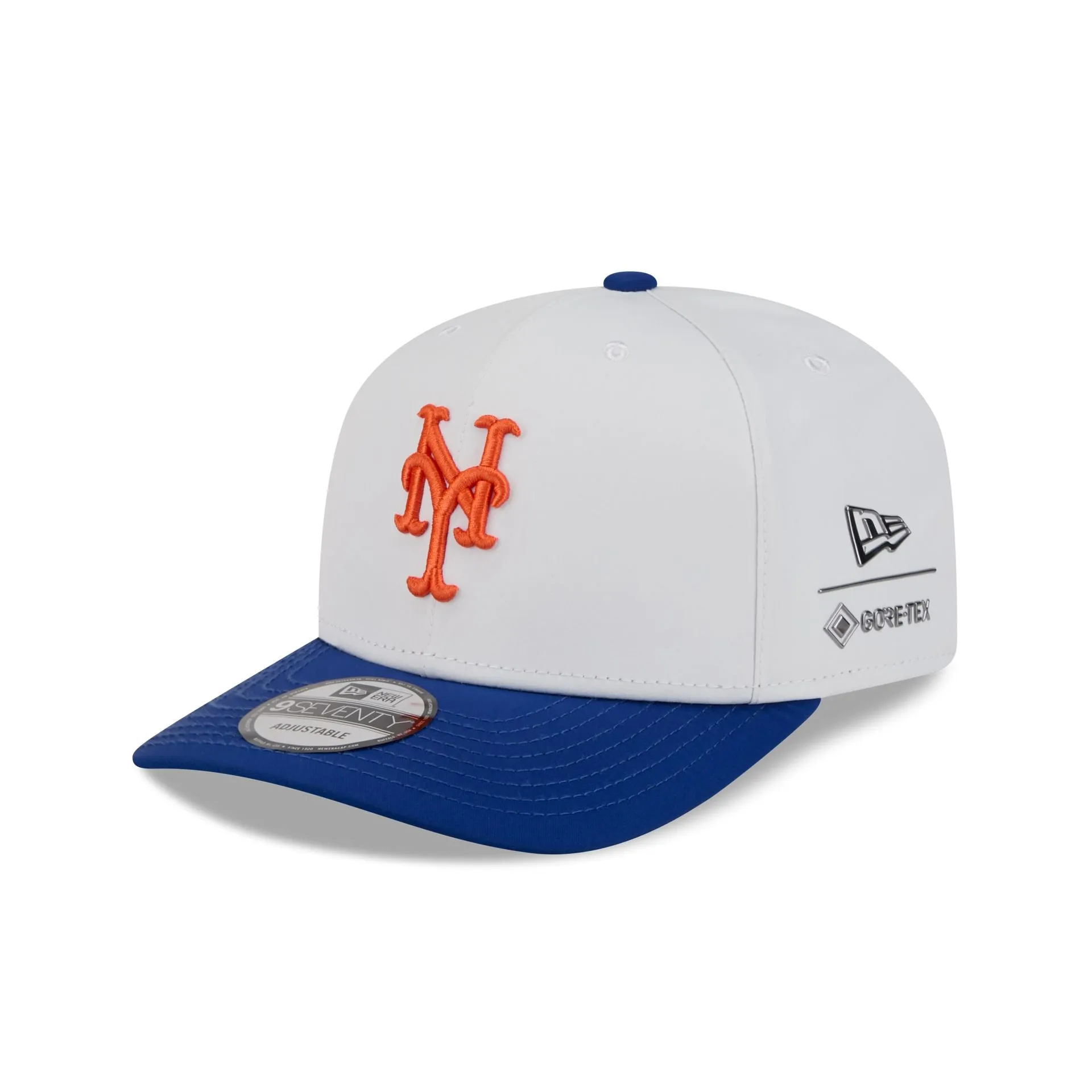 New York Mets GORE-TEX White 9SEVENTY Stretch-Snap Hat sold by New Era