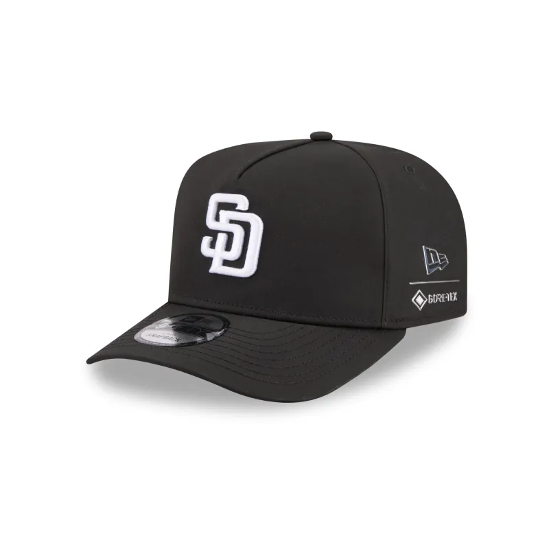 San Diego Padres GORE-TEX Black 9FIFTY A-Frame Snapback Hat sold by New Era