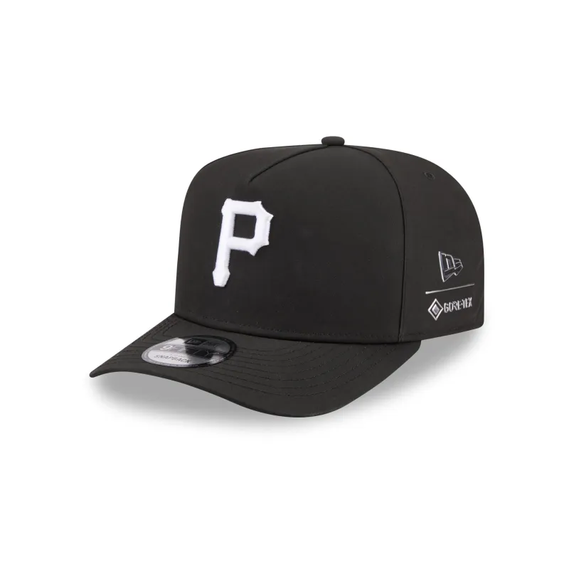 Pittsburgh Pirates GORE-TEX Black 9FIFTY A-Frame Snapback Hat sold by New Era
