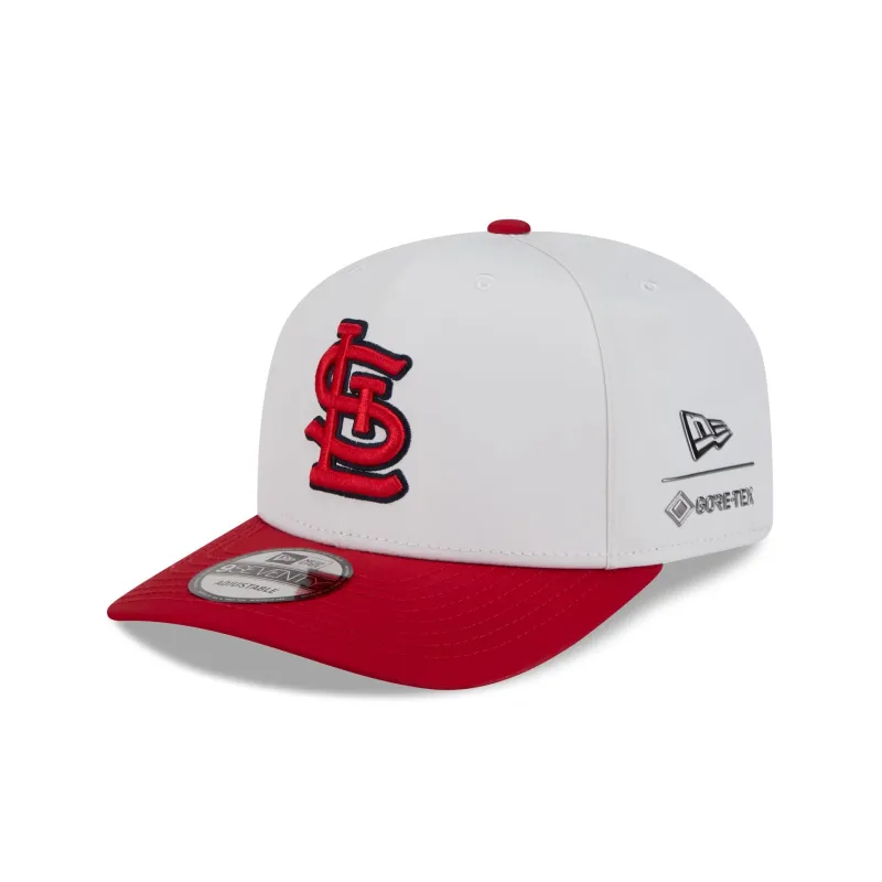 St. Louis Cardinals GORE-TEX White 9SEVENTY Stretch-Snap Hat sold by New Era