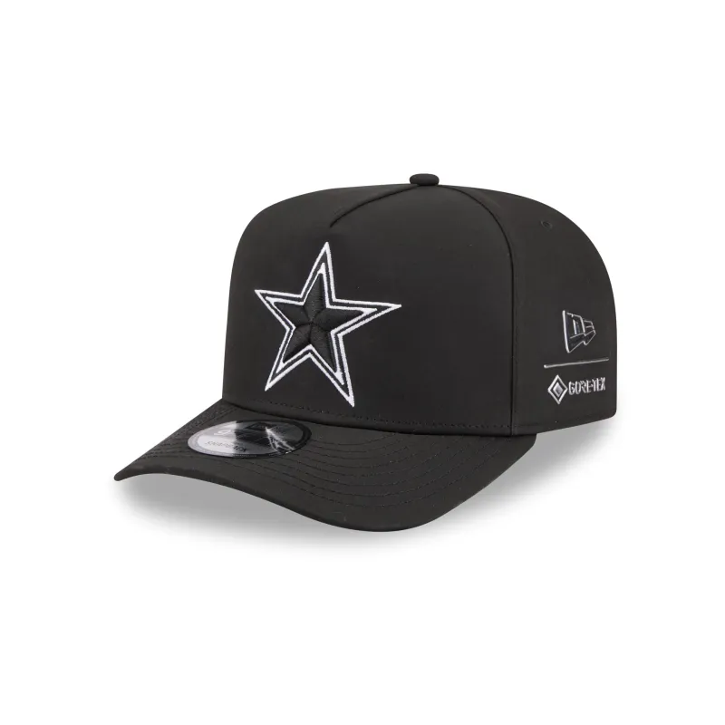 Dallas Cowboys GORE-TEX Black 9FIFTY A-Frame Snapback Hat made by New Era