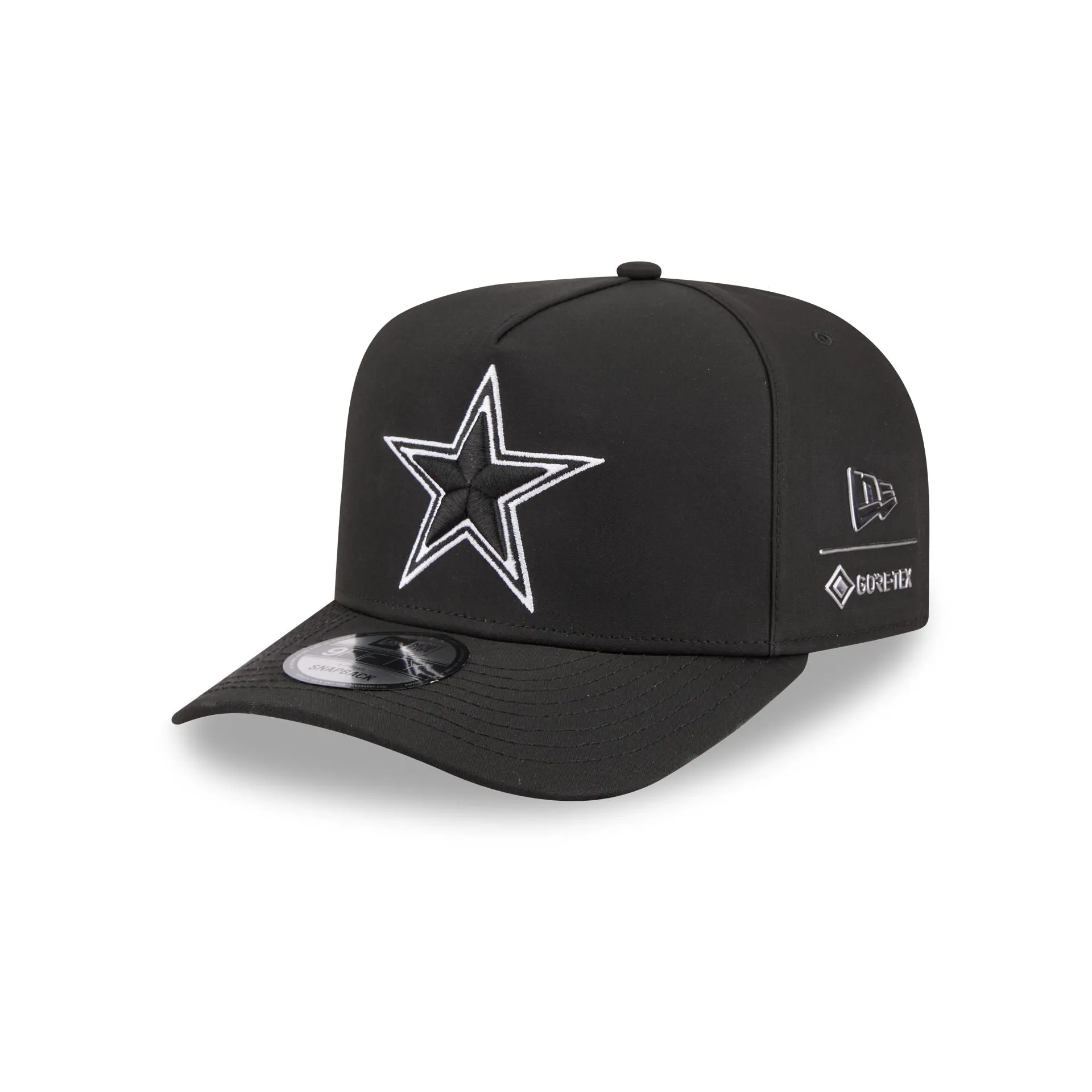 Dallas Cowboys GORE-TEX Black 9FIFTY A-Frame Snapback Hat sold by New Era