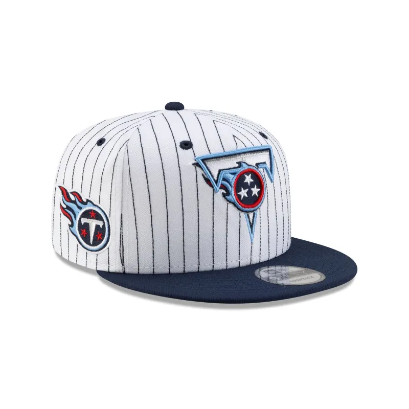 Tennessee Titans Deceptor Pinstripe 9FIFTY Snapback Hat made by New Era